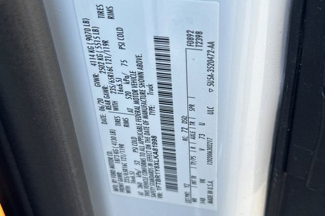 2020 Ford Transit Cargo Van T250