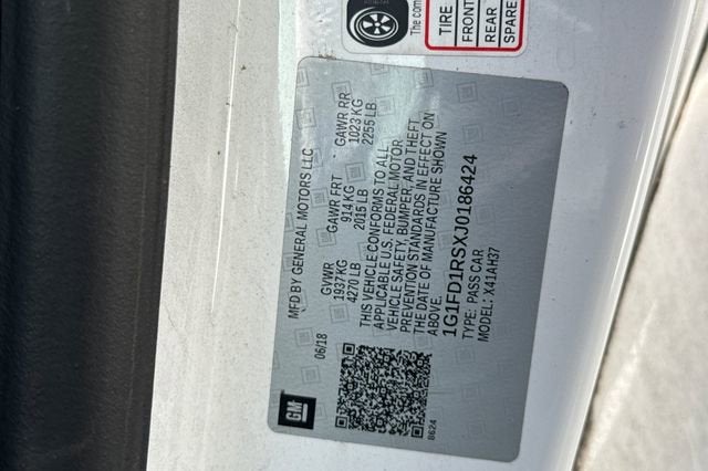 2018 Chevrolet Camaro 2LT