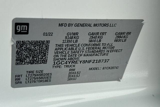 2022 Chevrolet Silverado 2500 HD High Country