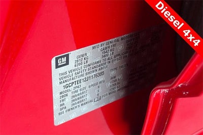 2018 Chevrolet Colorado 4WD ZR2