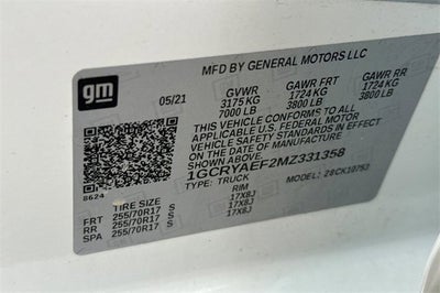 2021 Chevrolet Silverado 1500 WT