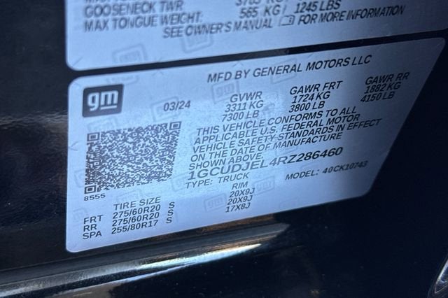 2024 Chevrolet Silverado 1500 High Country