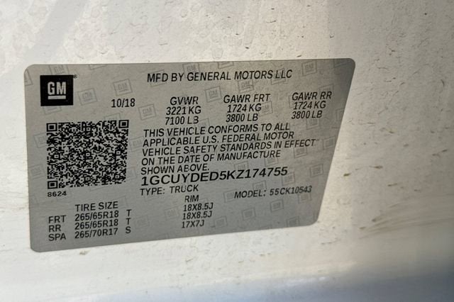 2019 Chevrolet Silverado 1500 LT