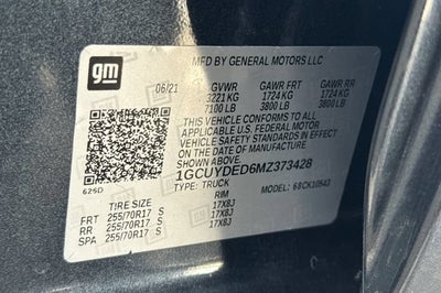 2021 Chevrolet Silverado 1500 LT