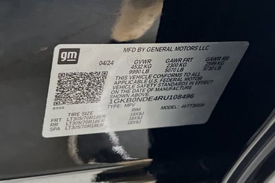 2024 GMC HUMMER EV SUV 2X