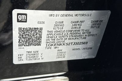 2026 GMC Acadia Elevation