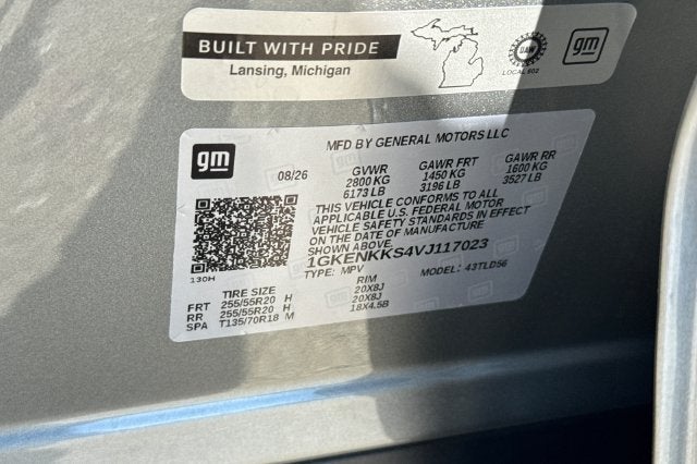 2027 GMC Acadia Elevation