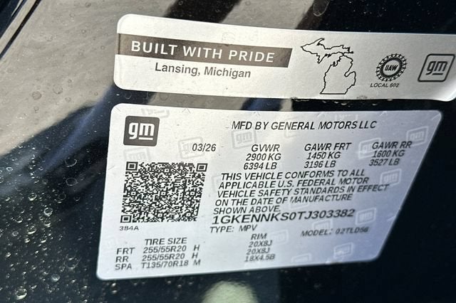 2026 GMC Acadia Elevation