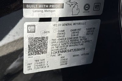 2026 GMC Acadia Elevation