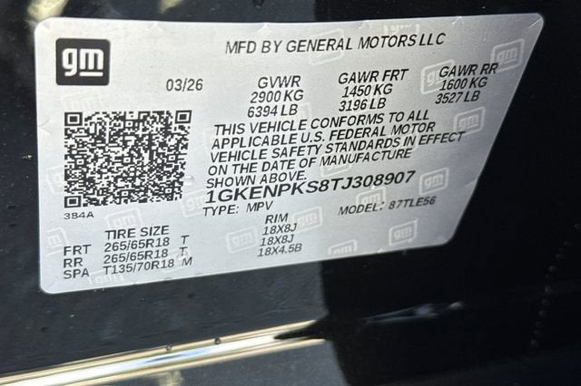 2026 GMC Acadia AT4