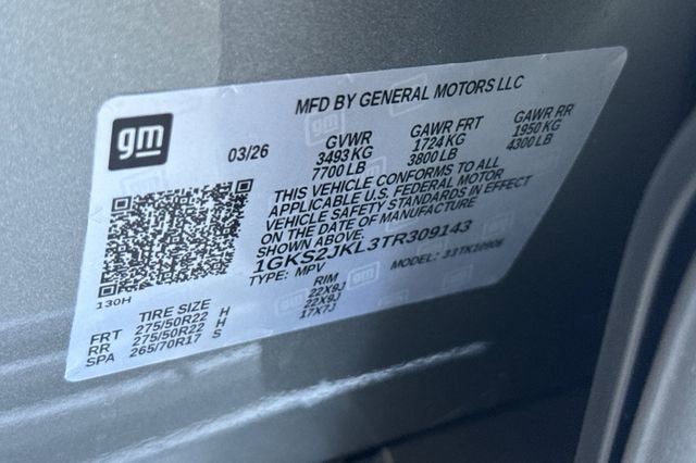 2026 GMC Yukon XL Denali