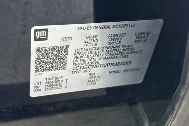 2023 Chevrolet Tahoe LT