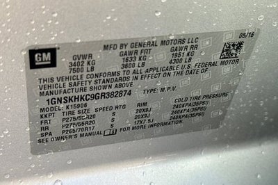 2016 Chevrolet Suburban LT