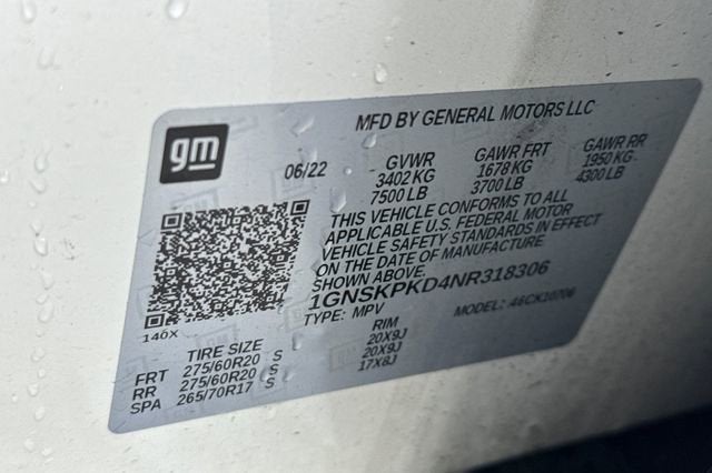 2022 Chevrolet Tahoe Z71