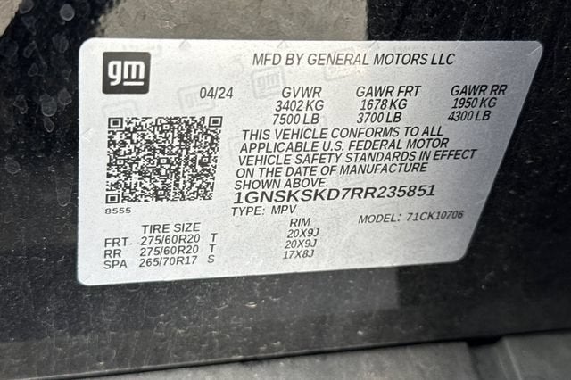 2024 Chevrolet Tahoe Premier