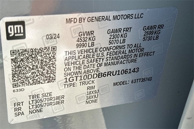 2024 GMC HUMMER EV Pickup 3X