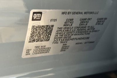 2026 GMC Sierra EV Elevation Standard Range