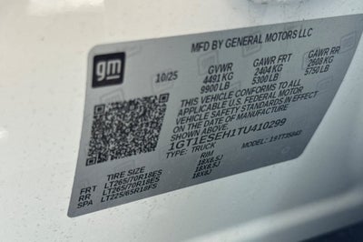 2026 GMC Sierra EV Elevation Standard Range