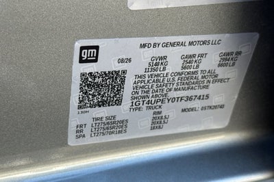 2026 GMC Sierra 2500 HD AT4