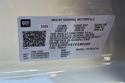 2026 GMC Sierra 2500 HD AT4