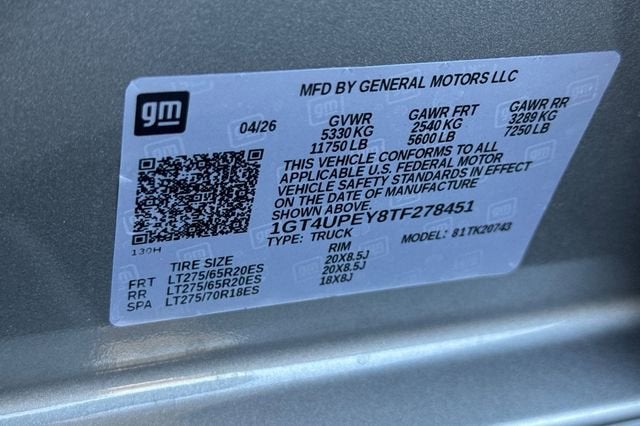 2026 GMC Sierra 2500 HD AT4