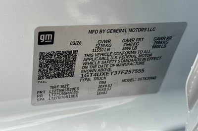 2026 GMC Sierra 2500 HD Denali Ultimate