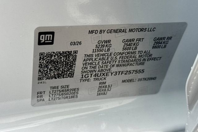 2026 GMC Sierra 2500 HD Denali Ultimate
