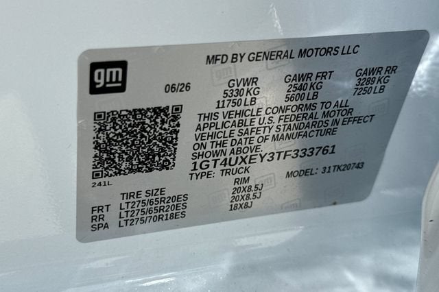 2026 GMC Sierra 2500 HD Denali Ultimate