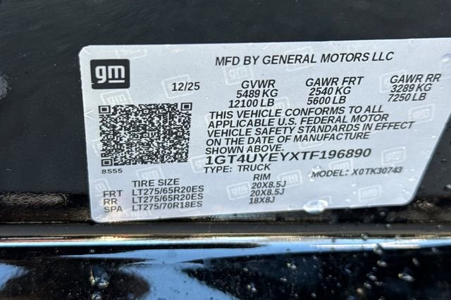 2026 GMC Sierra 3500 HD Denali Ultimate