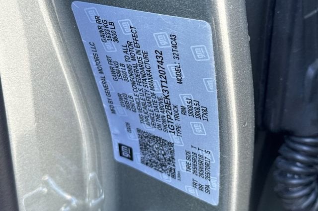 2026 GMC Canyon Elevation