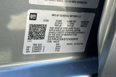 2026 GMC Sierra 1500 Elevation
