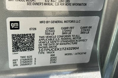 2026 GMC Sierra 1500 Elevation