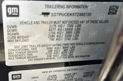 2026 GMC Sierra 1500 Elevation