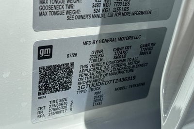 2026 GMC Sierra 1500 SLT