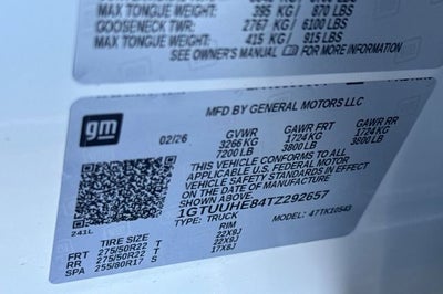 2026 GMC Sierra 1500 Denali Ultimate