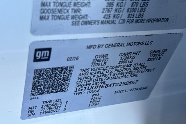 2026 GMC Sierra 1500 Denali Ultimate