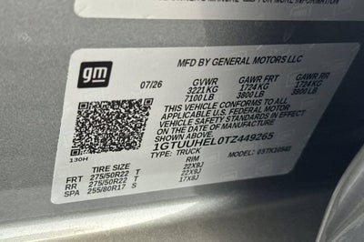 2026 GMC Sierra 1500 Denali Ultimate