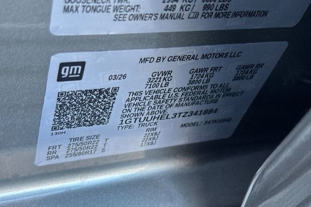 2026 GMC Sierra 1500 Denali Ultimate