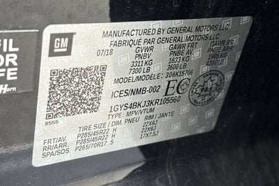 2019 Cadillac Escalade Luxury