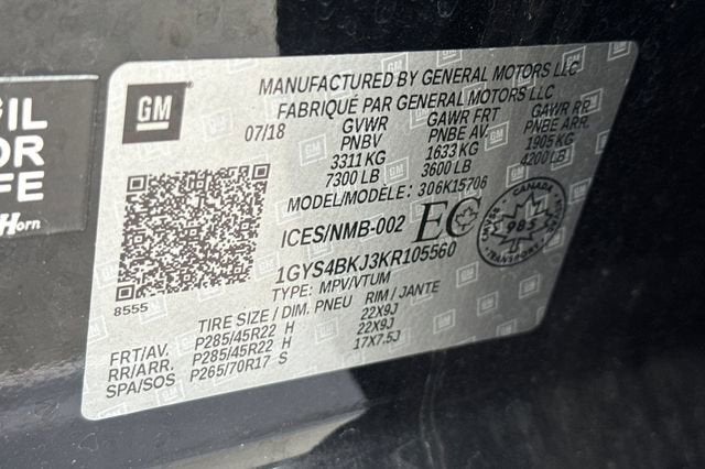 2019 Cadillac Escalade Luxury