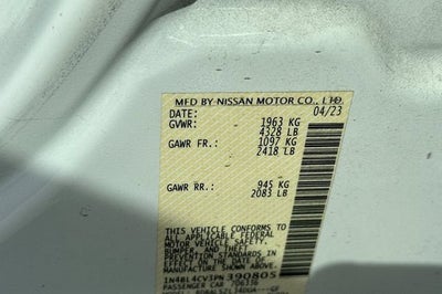 2023 Nissan Altima 2.5 SR