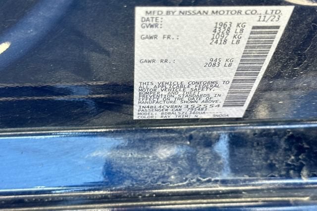 2024 Nissan Altima 2.5 SR