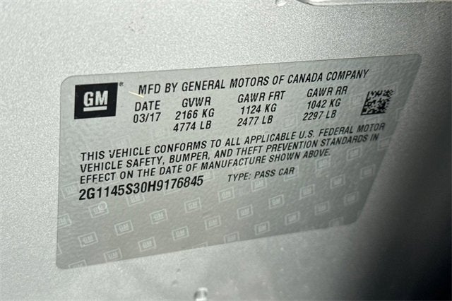 2017 Chevrolet Impala Premier