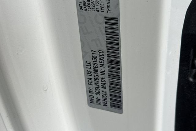 2021 RAM ProMaster Cargo Van NA