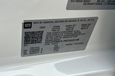 2022 Chevrolet Silverado 1500 Custom