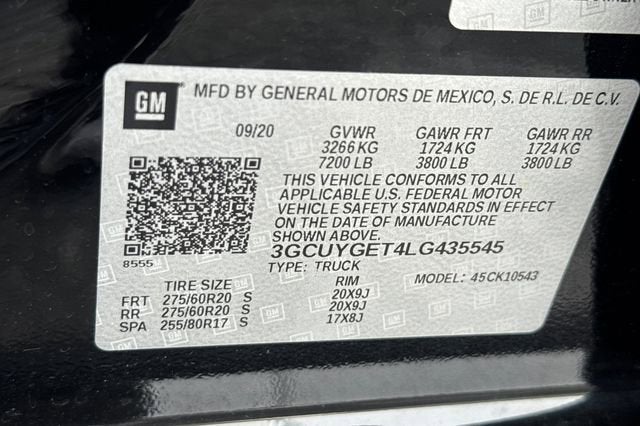 2020 Chevrolet Silverado 1500 LTZ