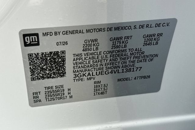 2027 GMC Terrain Elevation