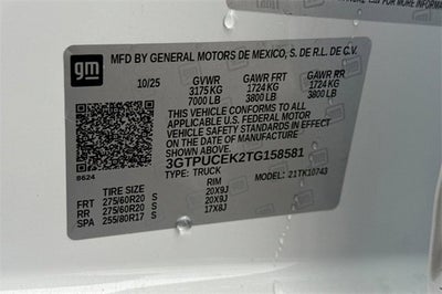 2026 GMC Sierra 1500 Elevation