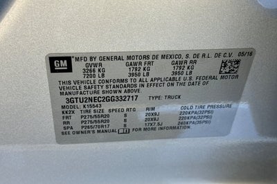 2016 GMC Sierra 1500 SLT
