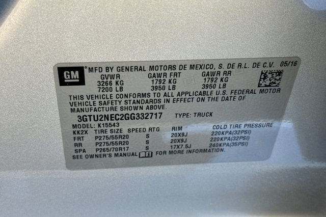 2016 GMC Sierra 1500 SLT